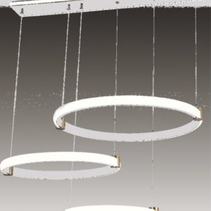 Lustra LED Suspendata 180W 3 Cercuri LL3735