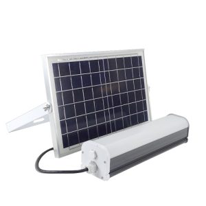 Corp Liniar LED 30W cu Panou Solar 30cm