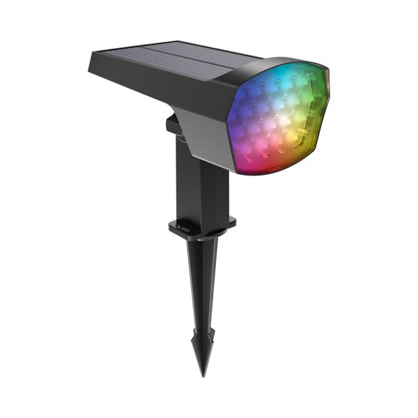 Lampa LED Gradina Solara 12W RGB IP65