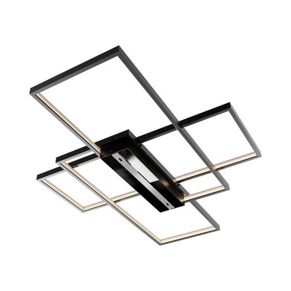Lustra LED Aplicata 80W Nela Black