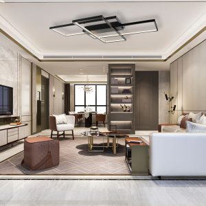 Lustra LED Aplicata 80W Nela Black