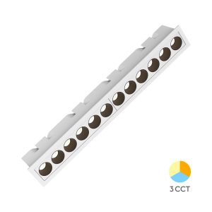 Spot LED Incastrabil 18W Linex Alb CCT, Lumina Calda, Natural, Rece