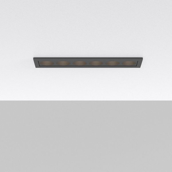 Spot LED Incastrabil 9W Linex Negru CCT