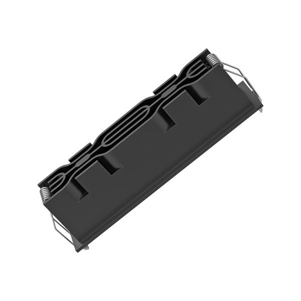 Spot LED Incastrabil 9W Linex Negru CCT