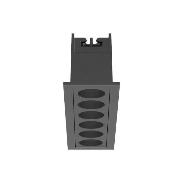 Spot LED Incastrabil 9W Linex Negru CCT
