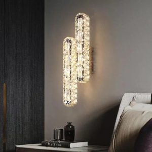 Aplica LED 10W, Textura Cristal, 3 Tipuri De Lumina, 2 Surse Iluminare LLB7156