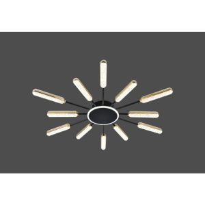 Lustra LED 188W Aplicata Space, 3 Tipuri De Lumina LL77265