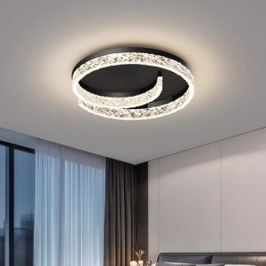 Lustra LED 72W IceGrid Round, 3 Tipuri Lumina, Telecomanda, LLG5411-500