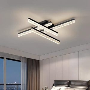 Lustra LED 96W IceGrid Lines, 3 Tipuri Lumina, Telecomanda, LLG5409-4