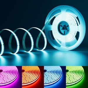 Banda LED COB RGB 576 LED/ML 24V Interior Rola 5M